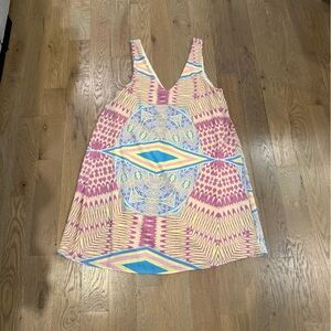 Everly Multicolor Patterned Fabric